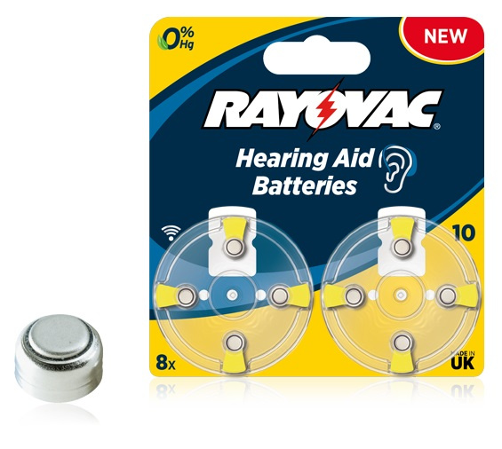 Rayovac Batteri H�rapparat V10 PR70